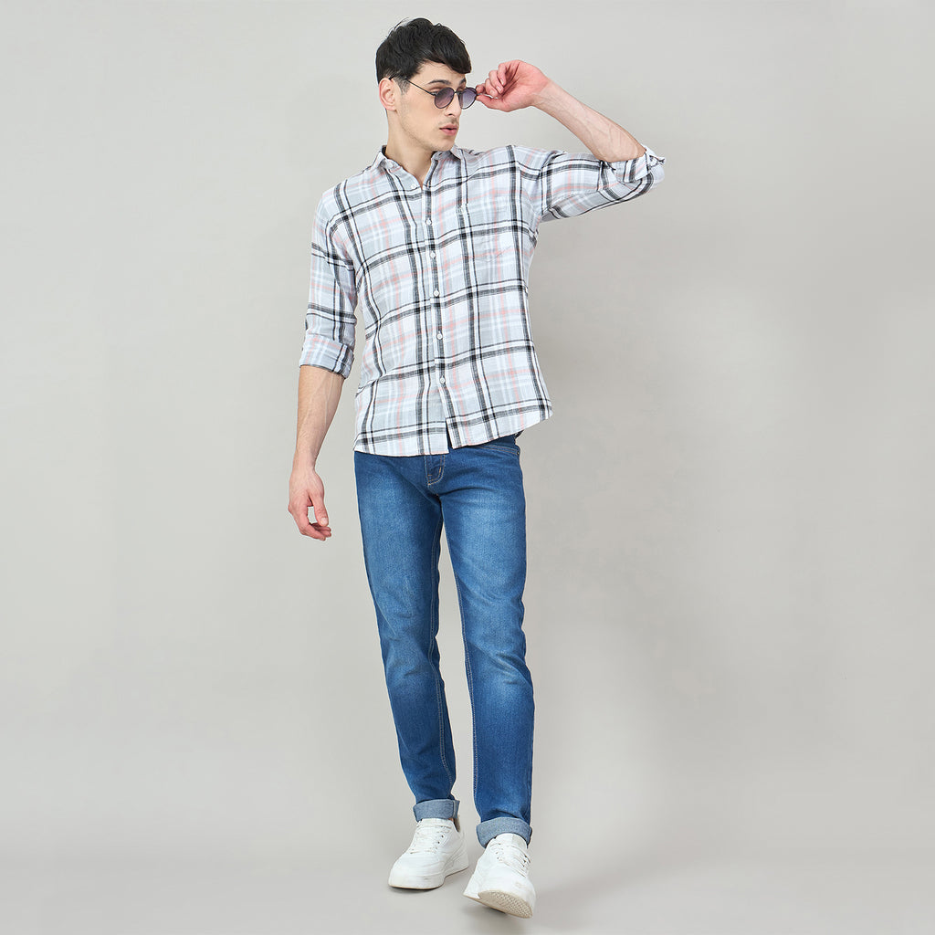 Duke Urban Men Full Sleeve Cotton Shirt (SDO8CKAW)