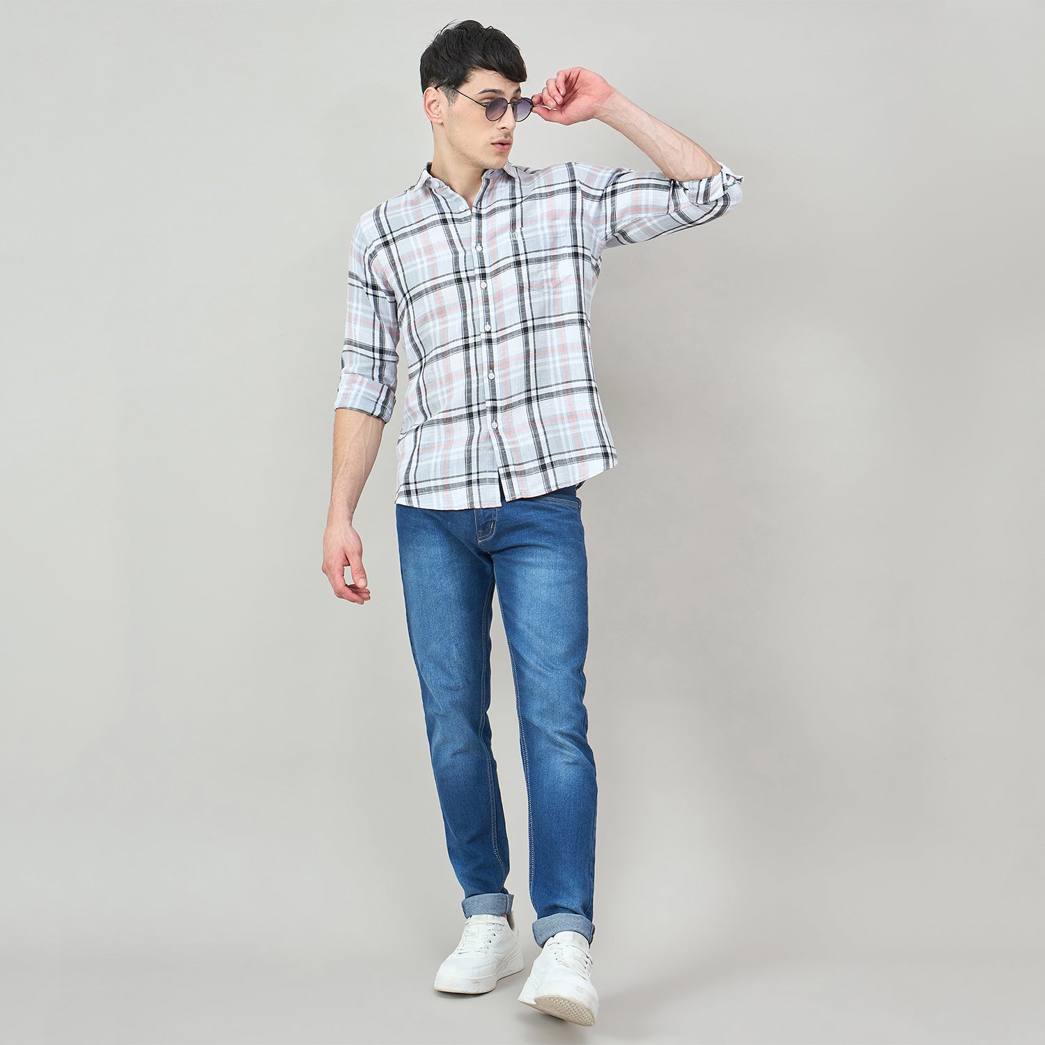 Duke Urban Men Full Sleeve Cotton Shirt (SDO8CKAW)