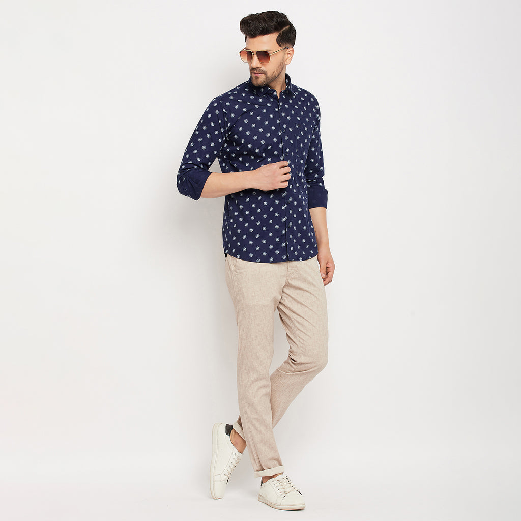 Duke Stardust Men Full Sleeve Cotton Shirt (SDO8MPR)
