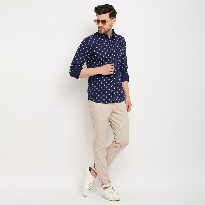 Duke Stardust Men Full Sleeve Cotton Shirt (SDO8MPR)