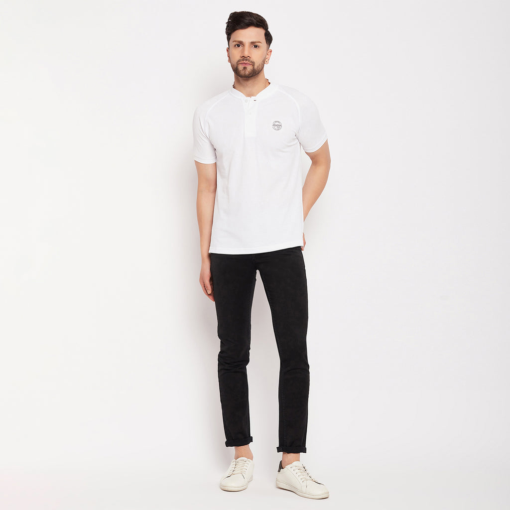 Duke Stardust Men Half Sleeve Cotton T-shirt (LF7033)
