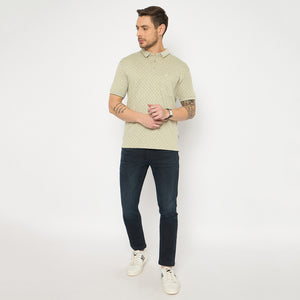 Duke Men Half Sleeve Cotton Tshirt (LF7448)