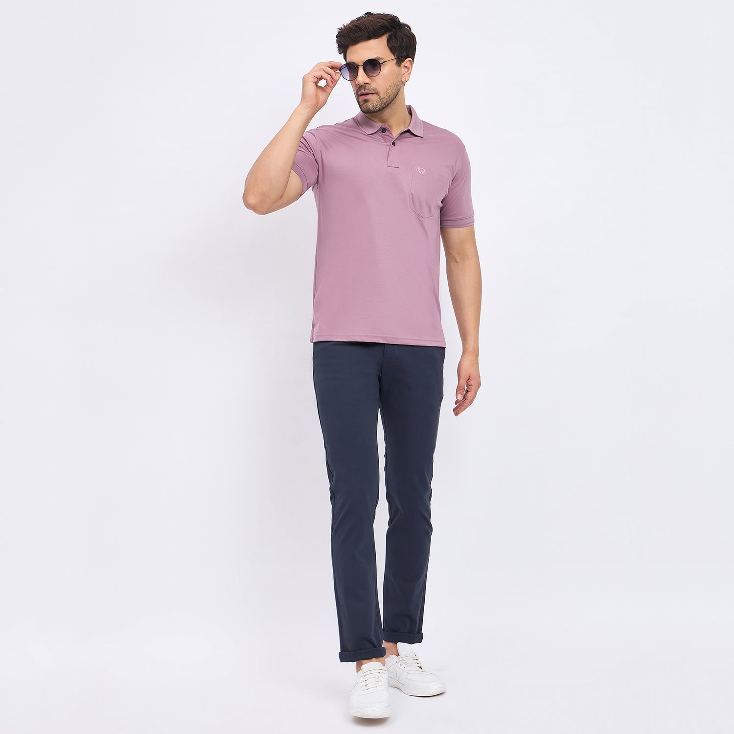 Duke Urban Men Flatfront Narrowfit Chinos Trousers (SDT4568)