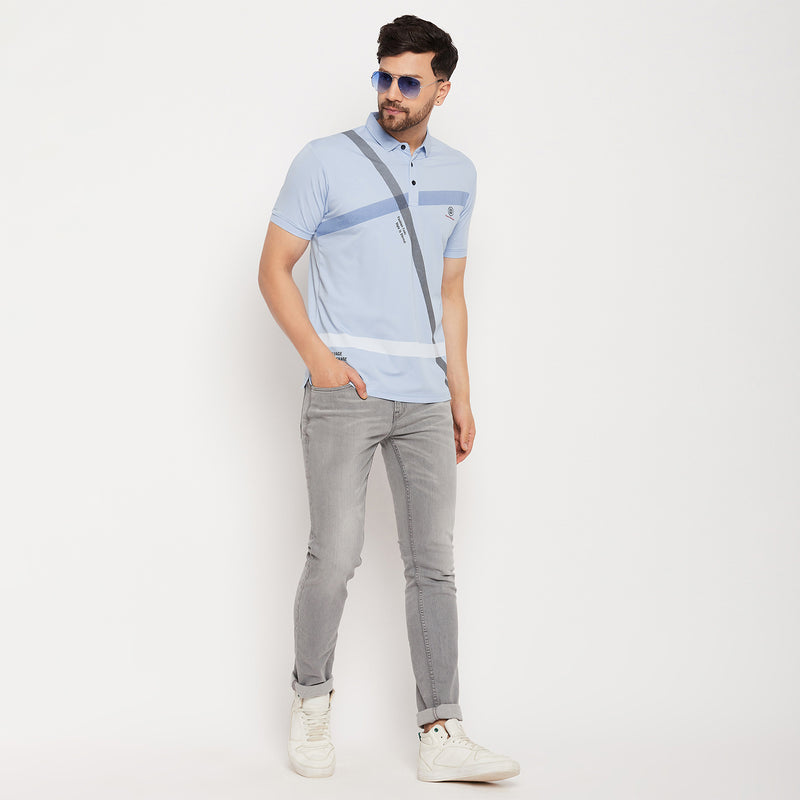 Duke Stardust Men Half Sleeve Cotton T-shirt (LF5857)