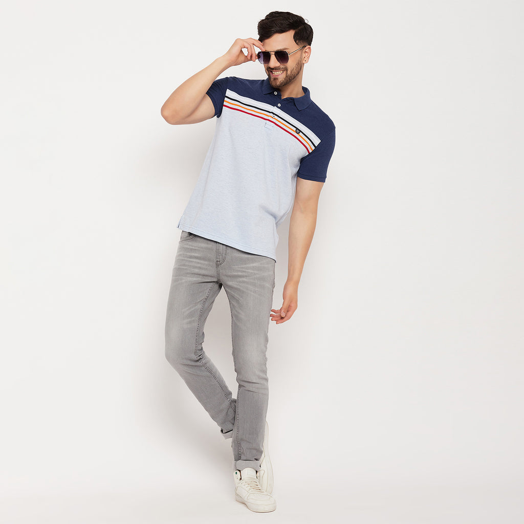 Duke Stardust Men Half Sleeve Cotton T-shirt (LF7018)
