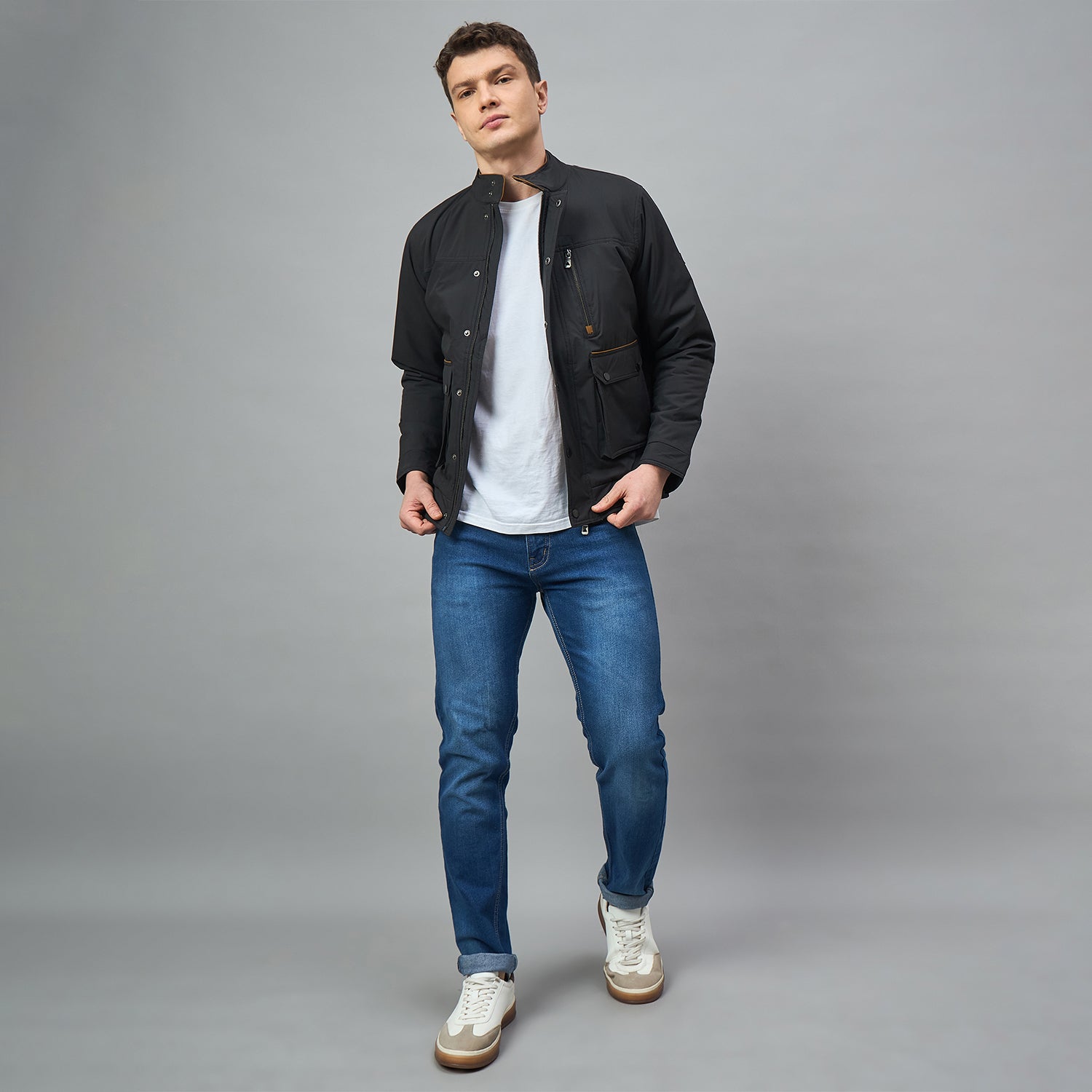 Duke Urban Men Short Style Full Sleeve Jacket (SDZ3134)