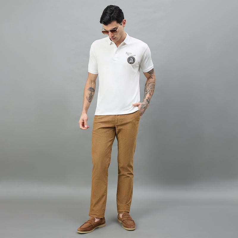 Duke Urban Men Polo Neck Half Sleeve Slim T-Shirt (LF7515)
