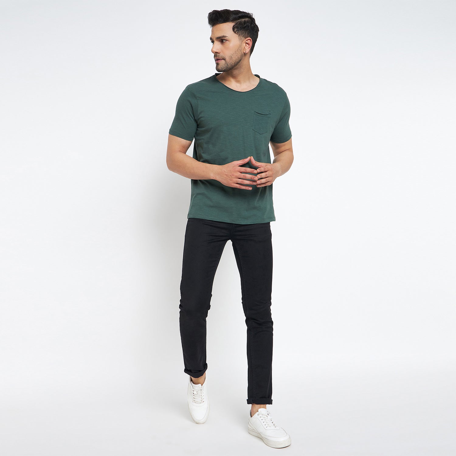 Duke Stardust Men Half Sleeve Cotton T-shirt (LF5252)
