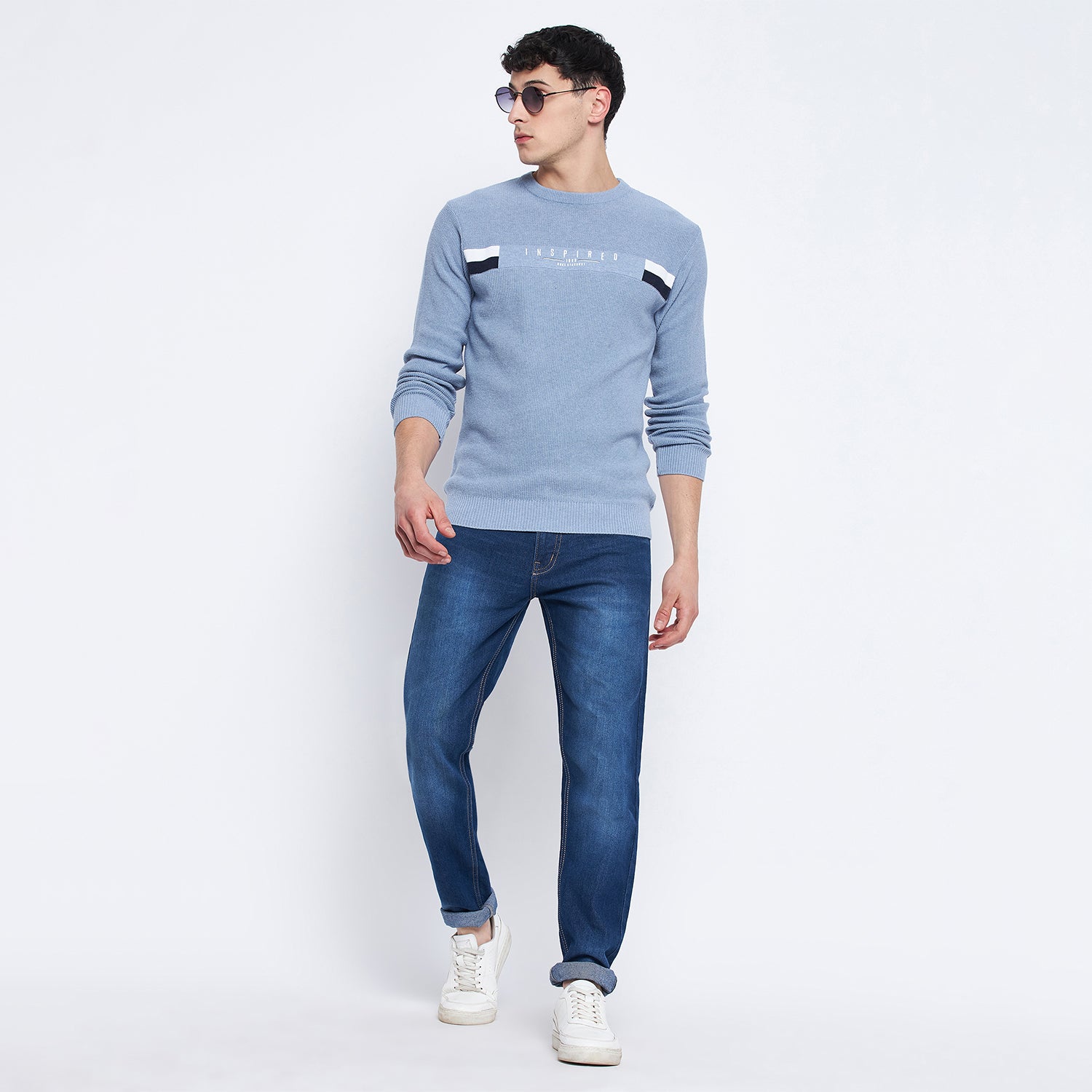 Duke Urban Men Full Sleeve Round Neck Pullover (SDS674)