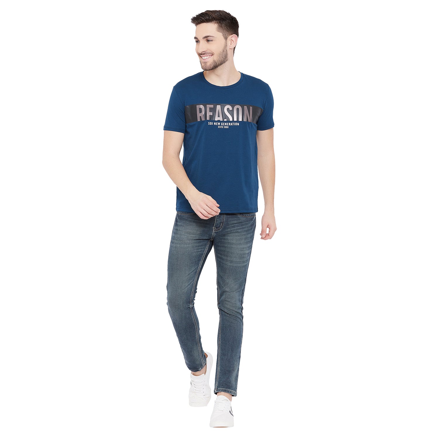Duke Men Urban Half Sleeve T-Shirt (LF5015)