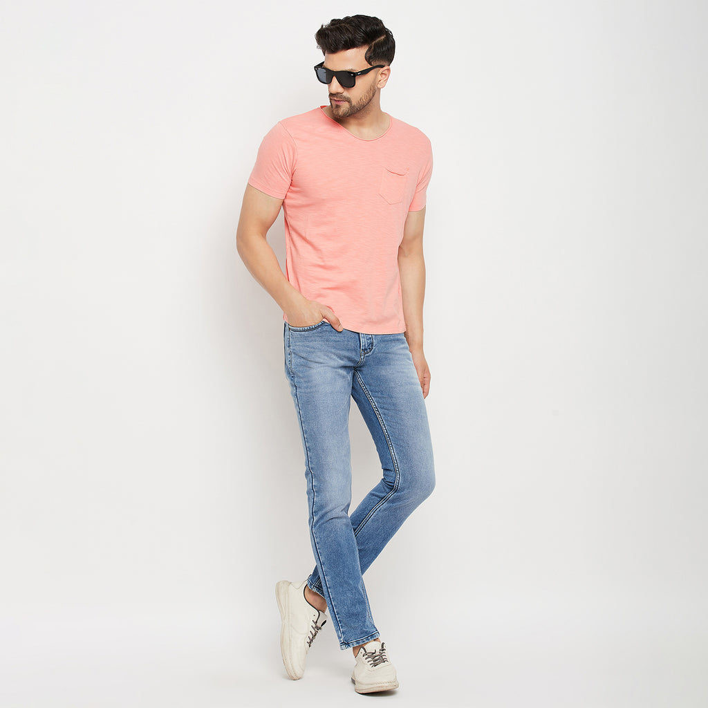 Duke Stardust Men Half Sleeve Cotton T-shirt (LF5252)
