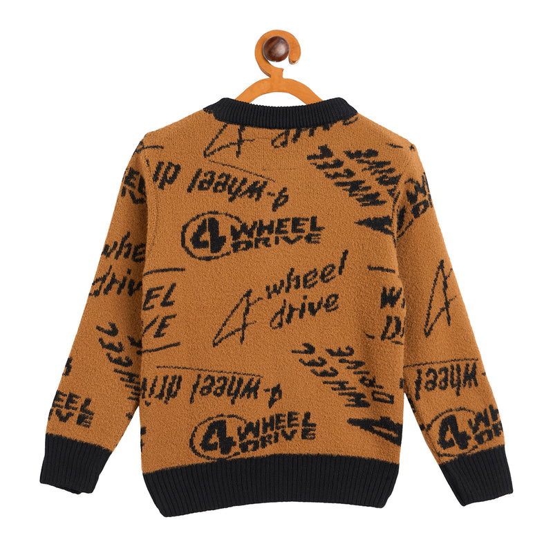 Duke Urban Boys Full Sleeve Round Neck Regular Sweater (SDS3632)