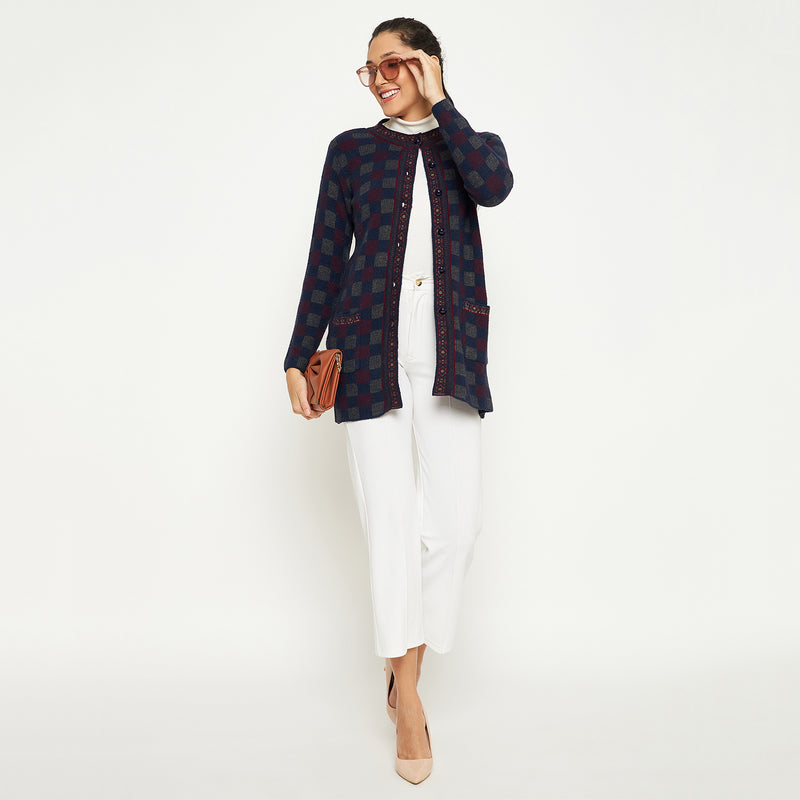 Duke Urban Women Full Sleeve Cardigan (SDS1226)