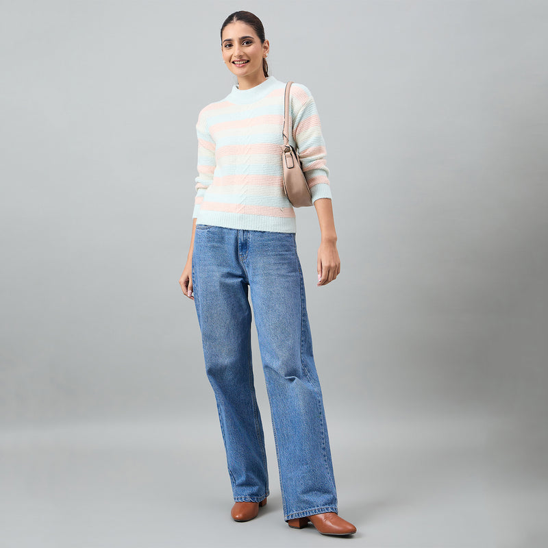 Duke Urban Women Full Sleeve RoundNeck Pullover (SDS1394)