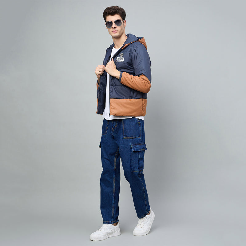 Duke Urban Men Full Sleeve Puffer Jacket (SDZ3197)