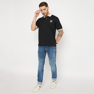Duke Men Half Sleeve Cotton Tshirt (LF7404)