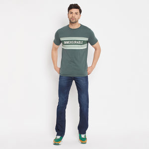 Duke Stardust Men Half Sleeve Cotton T-shirt (MLF7051)