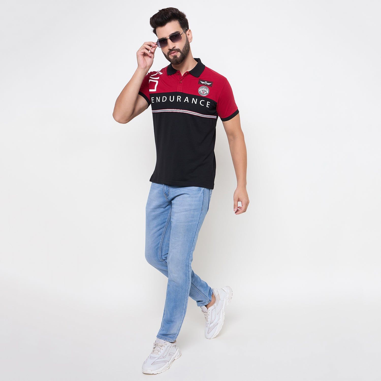 Duke Urban Men Half Sleeve Cotton Tshirt (LF7122)