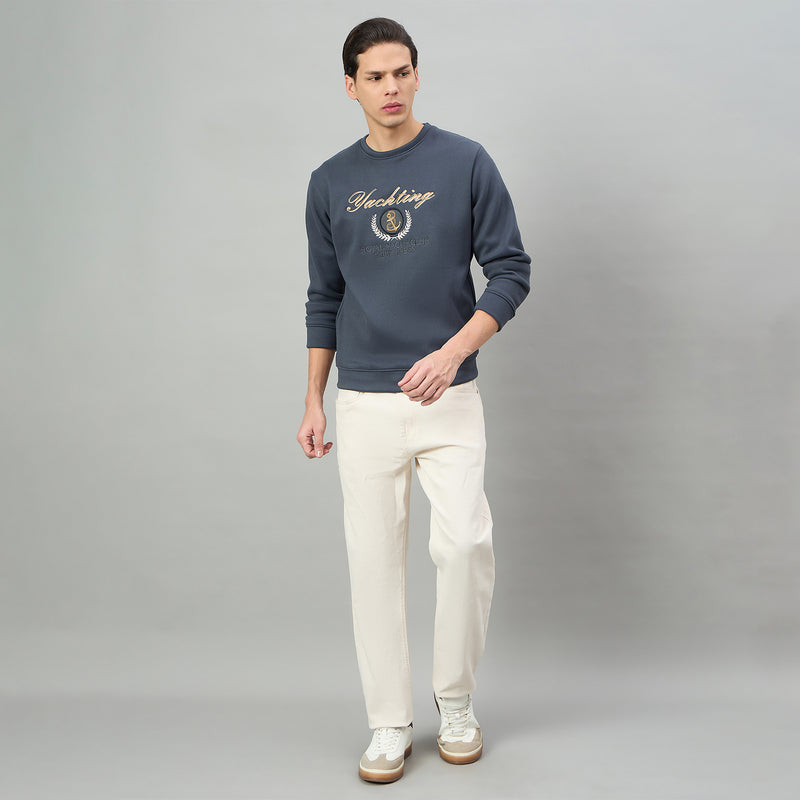 Duke Urban Men Round Neck Full Sleeve Regular Sweatshirt (LF6496)