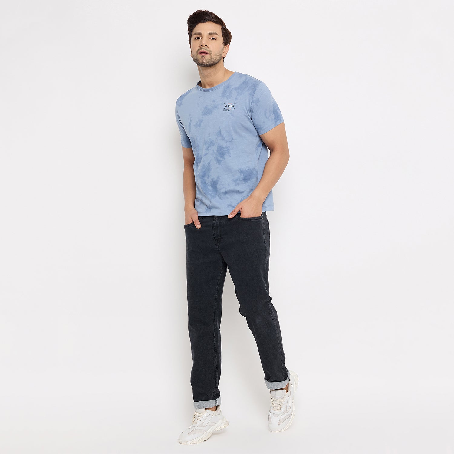 Duke Urban Men Half Sleeve Cotton T-shirt (LF6082T)
