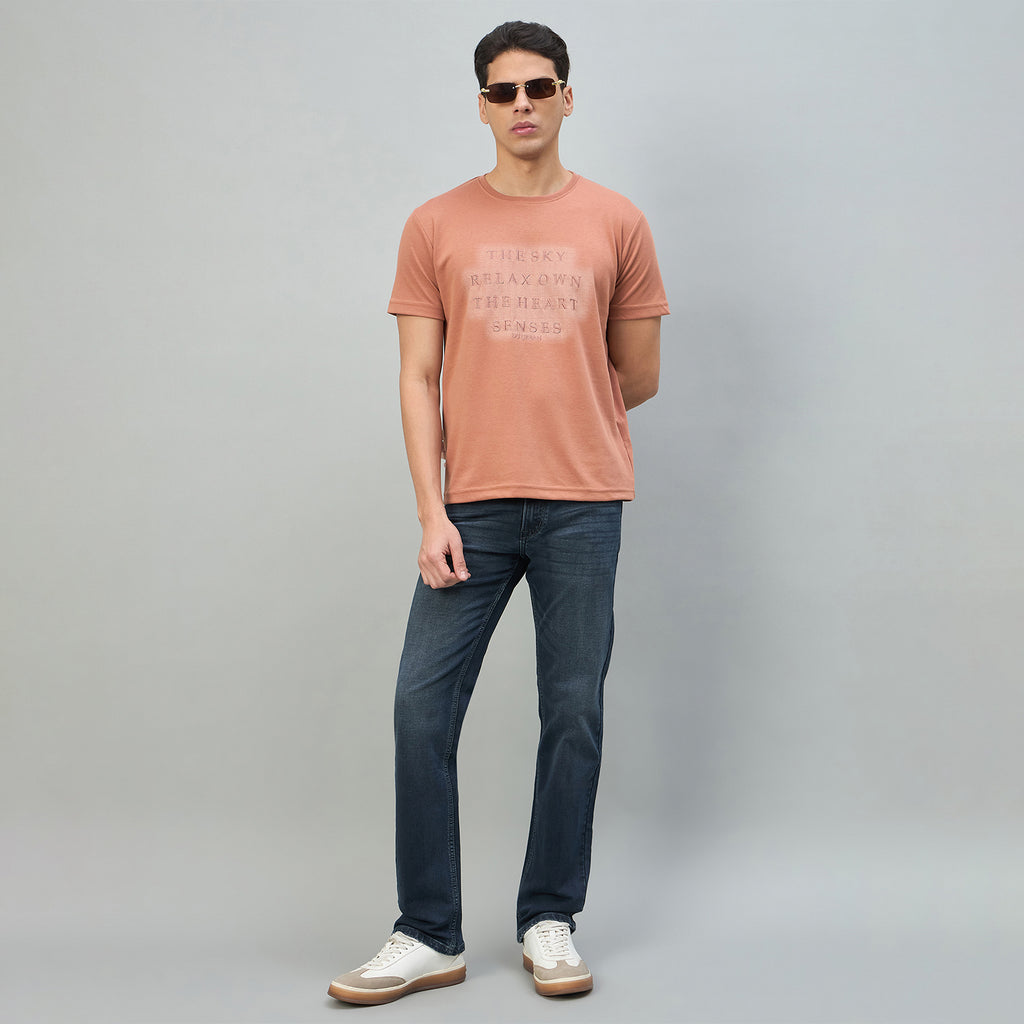Duke Urban Men Comfort Fit Mid-Rise Light Fade Stretchable Jeans (SDD9140C)