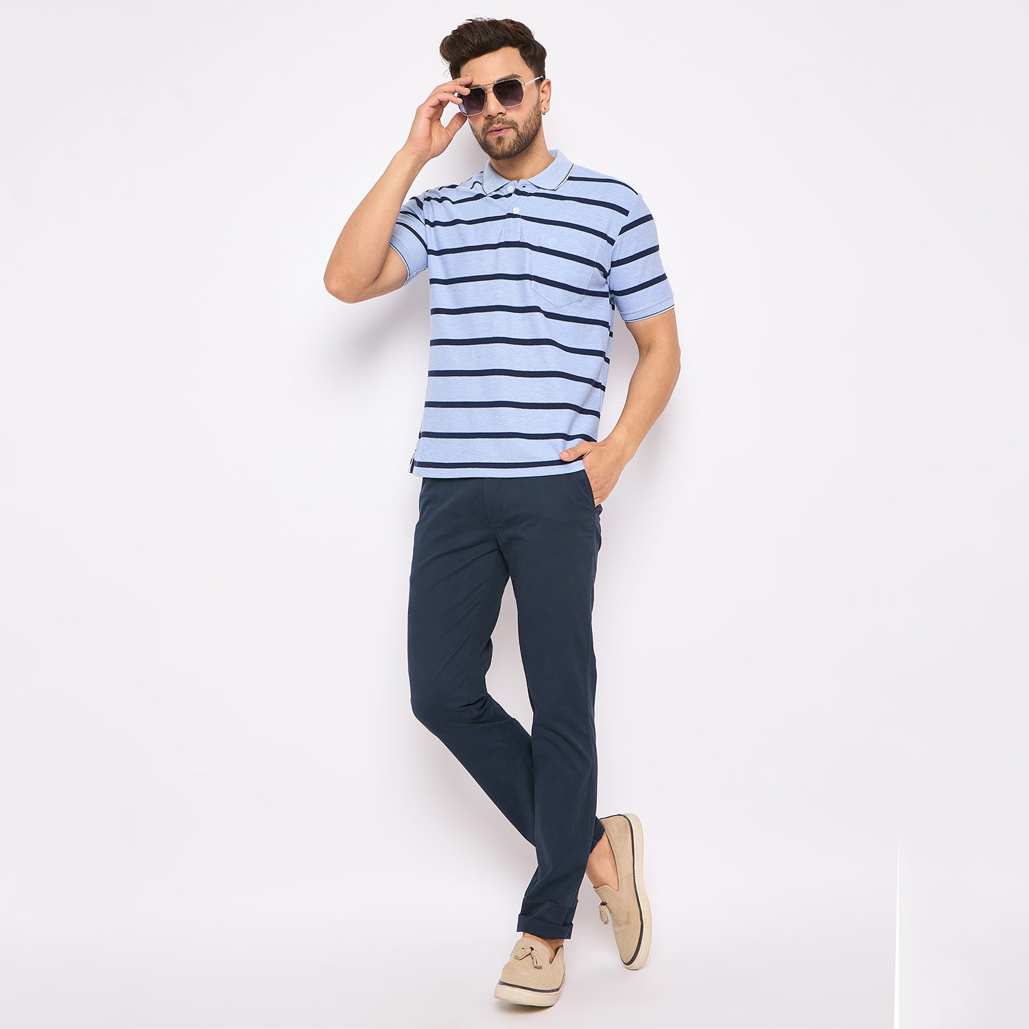 Duke Urban Men Half Sleeve Cotton T-shirt (LF7277)