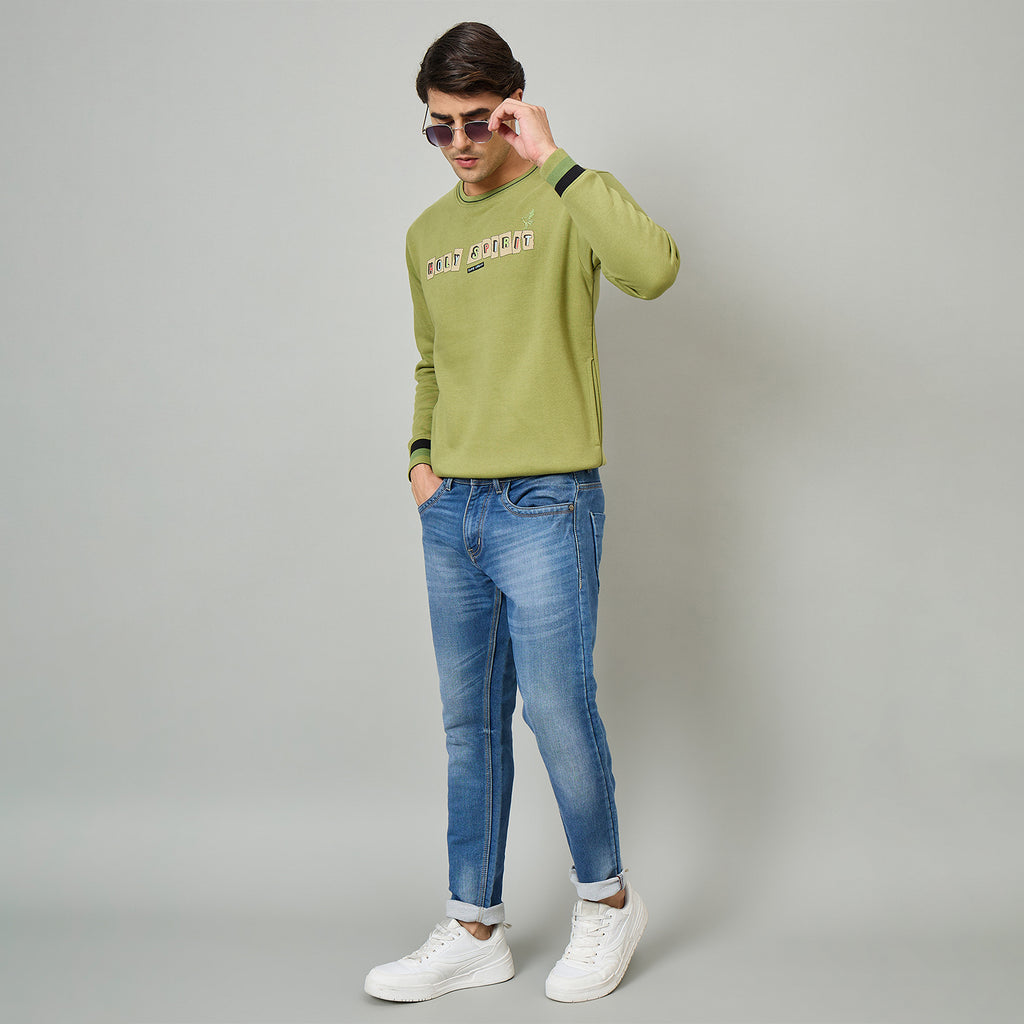 Duke Urban Men Round Neck Regular Sweatshirt (LF6429)