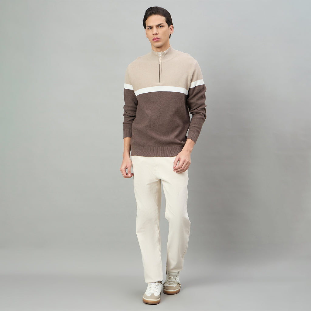 Duke Urban Men Half Sleeve Regular Sweater (SDS2382)