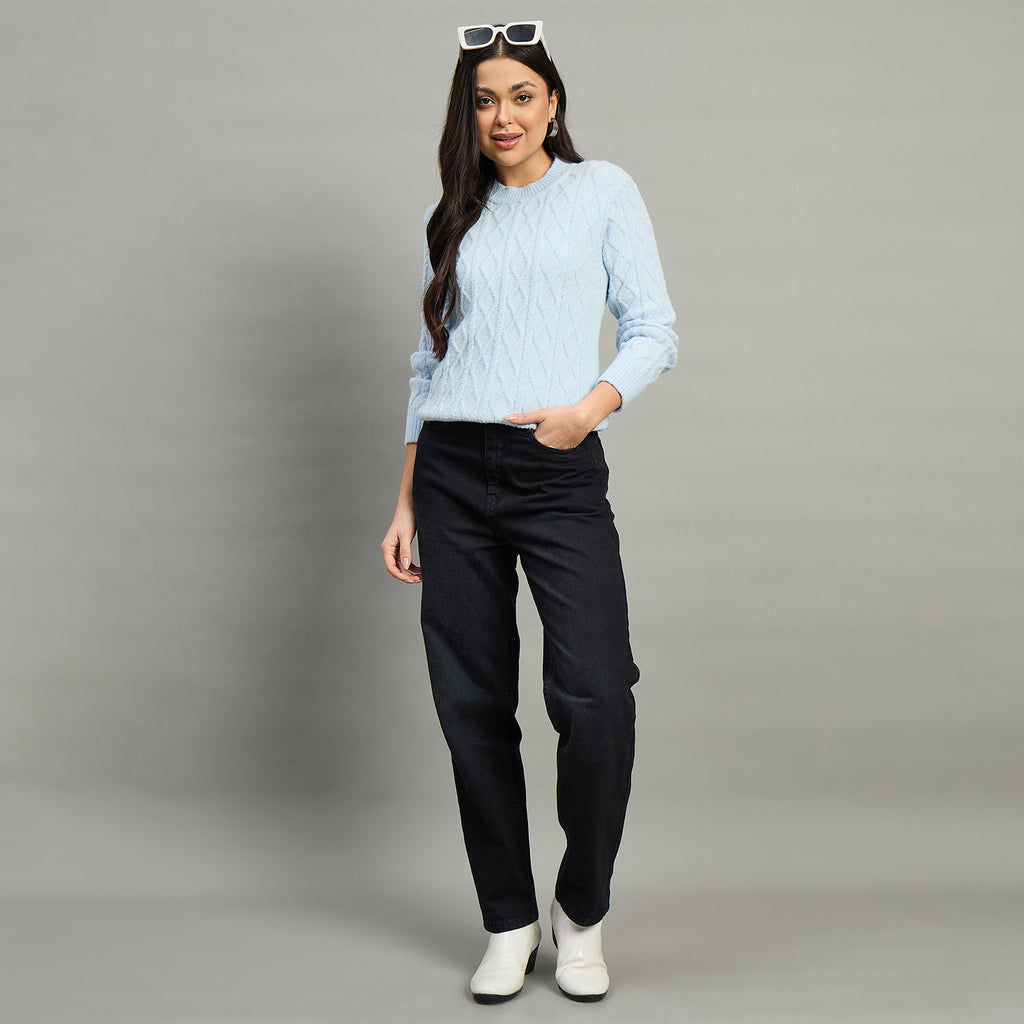Duke Urban Women Round Neck Full Sleeve Sweater (SDS1396)