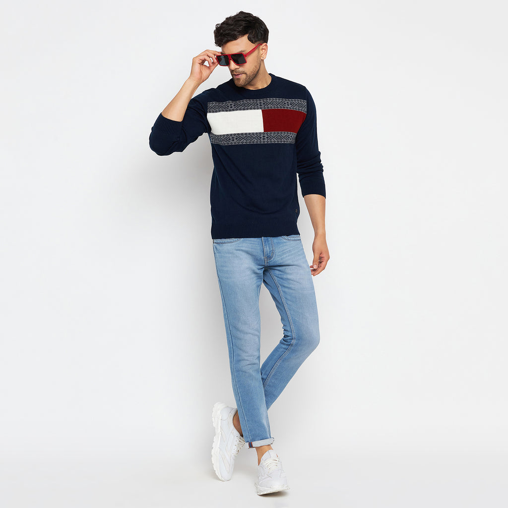 Duke Urban Men Full Sleeve Round Neck Pullover (SDS2024)