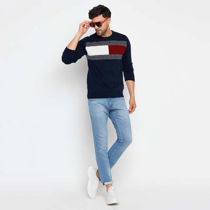 Duke Urban Men Full Sleeve Round Neck Pullover (SDS2024)