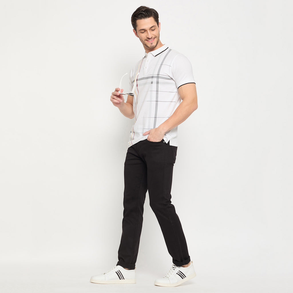 Duke Strardust Men Half Sleeve Cotton T-shirt (LF7139)
