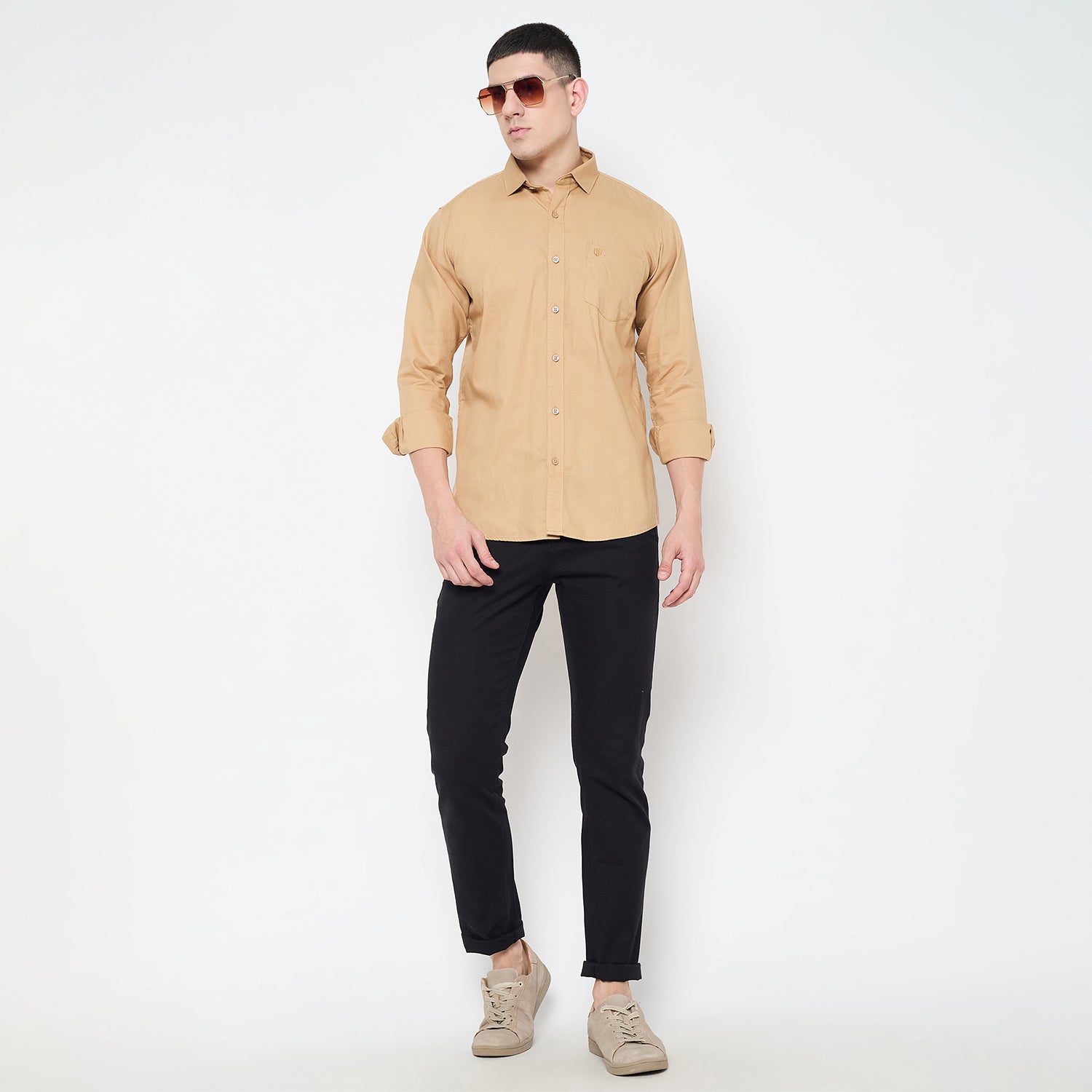 Duke Urban Men Full Sleeve Cotton Shirt (SDO8PLDA)