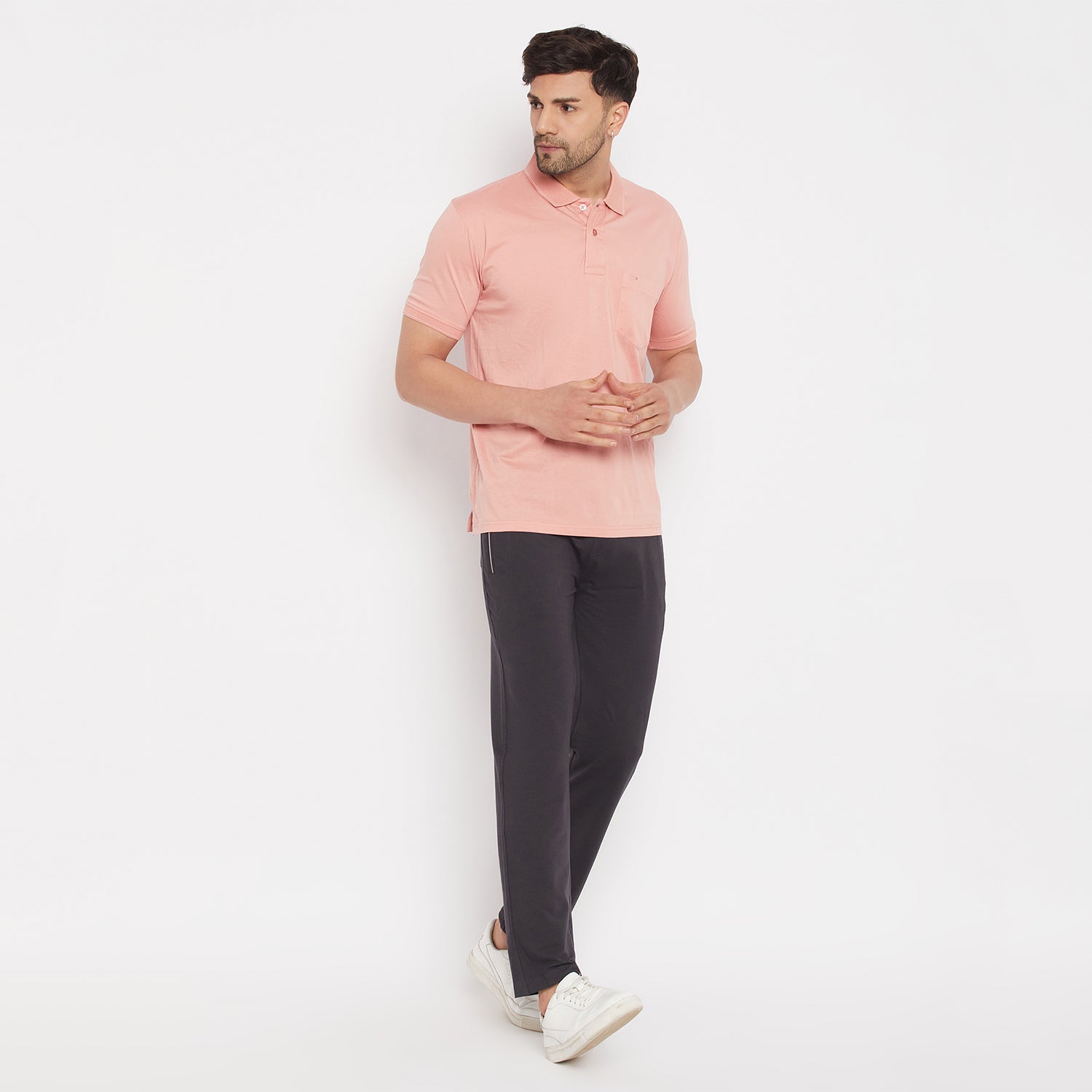 Duke Urban Men Solid Track Pant (LF5692)