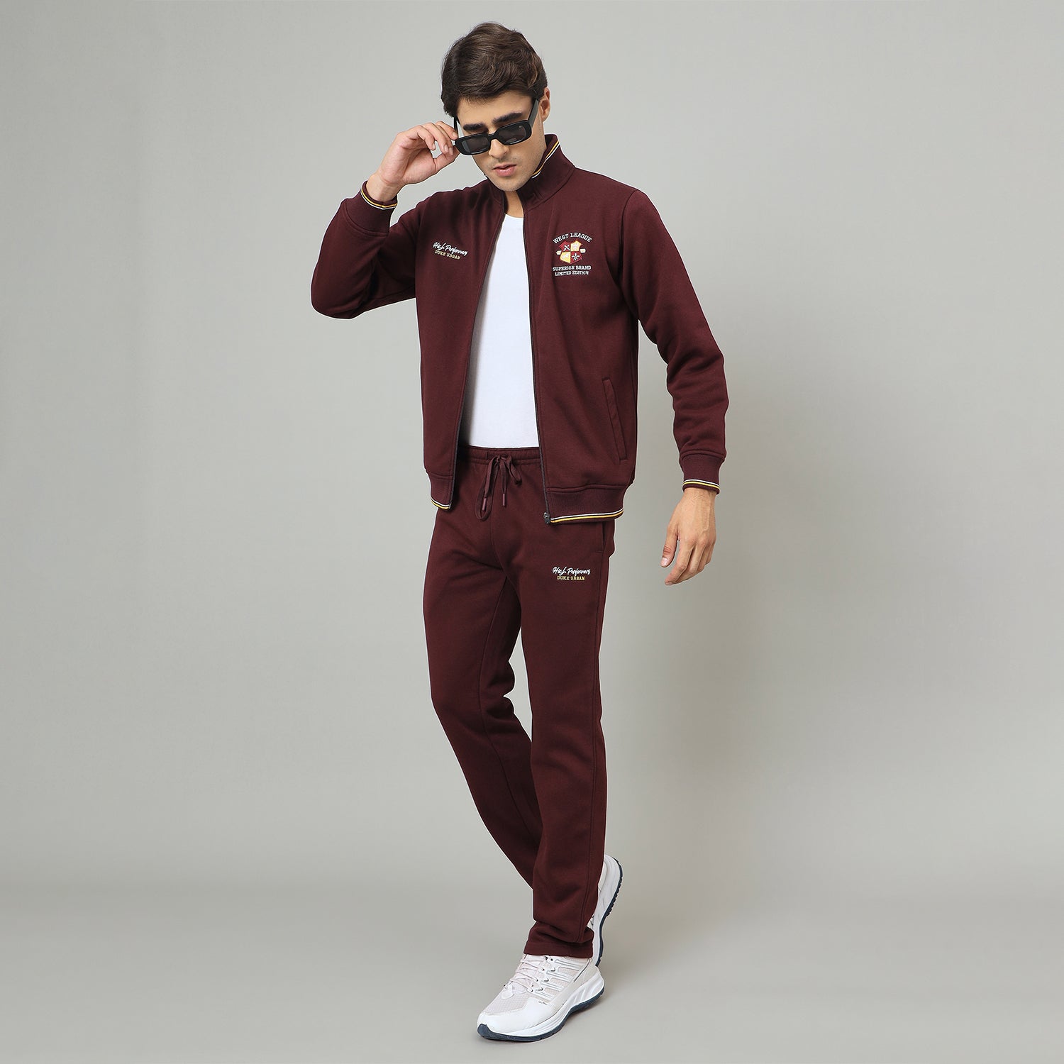 Duke Urban Men Full Zip Regular Tracksuit (LF6050)