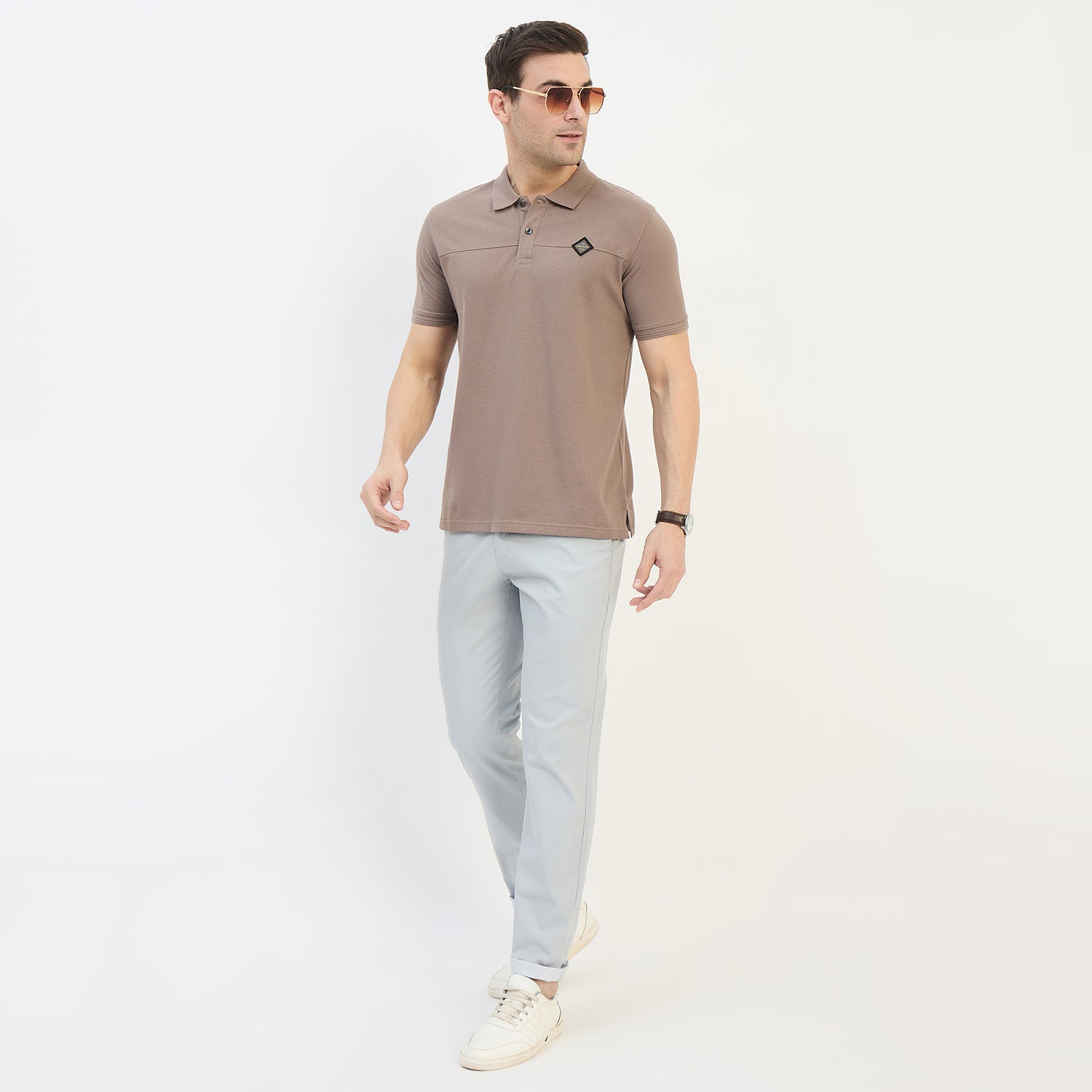 Duke Urban Men Narrowfit Flatfront Trouser (SDT4613)