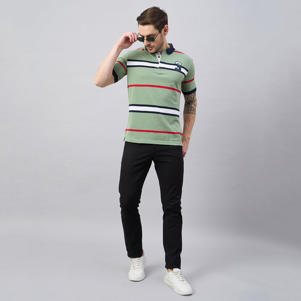 Duke Urban Men Half Sleeve Cotton Polo Tshirt (ON2092)
