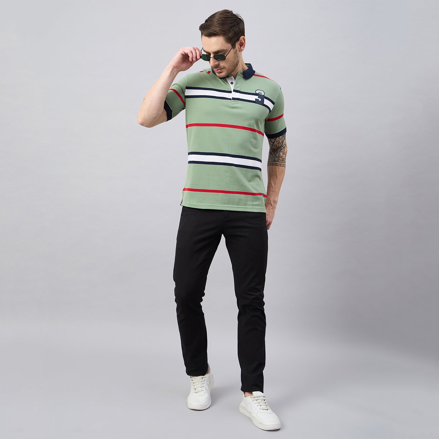 Duke Urban Men Half Sleeve Cotton Polo Tshirt (ON2092)