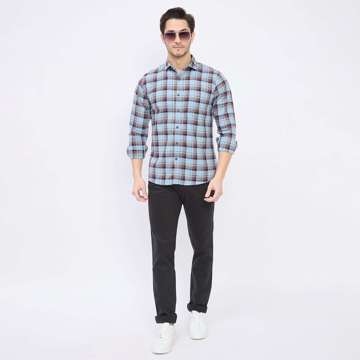 Duke Urban Men Full Sleeve Cotton Shirt (SDO8CKAN)