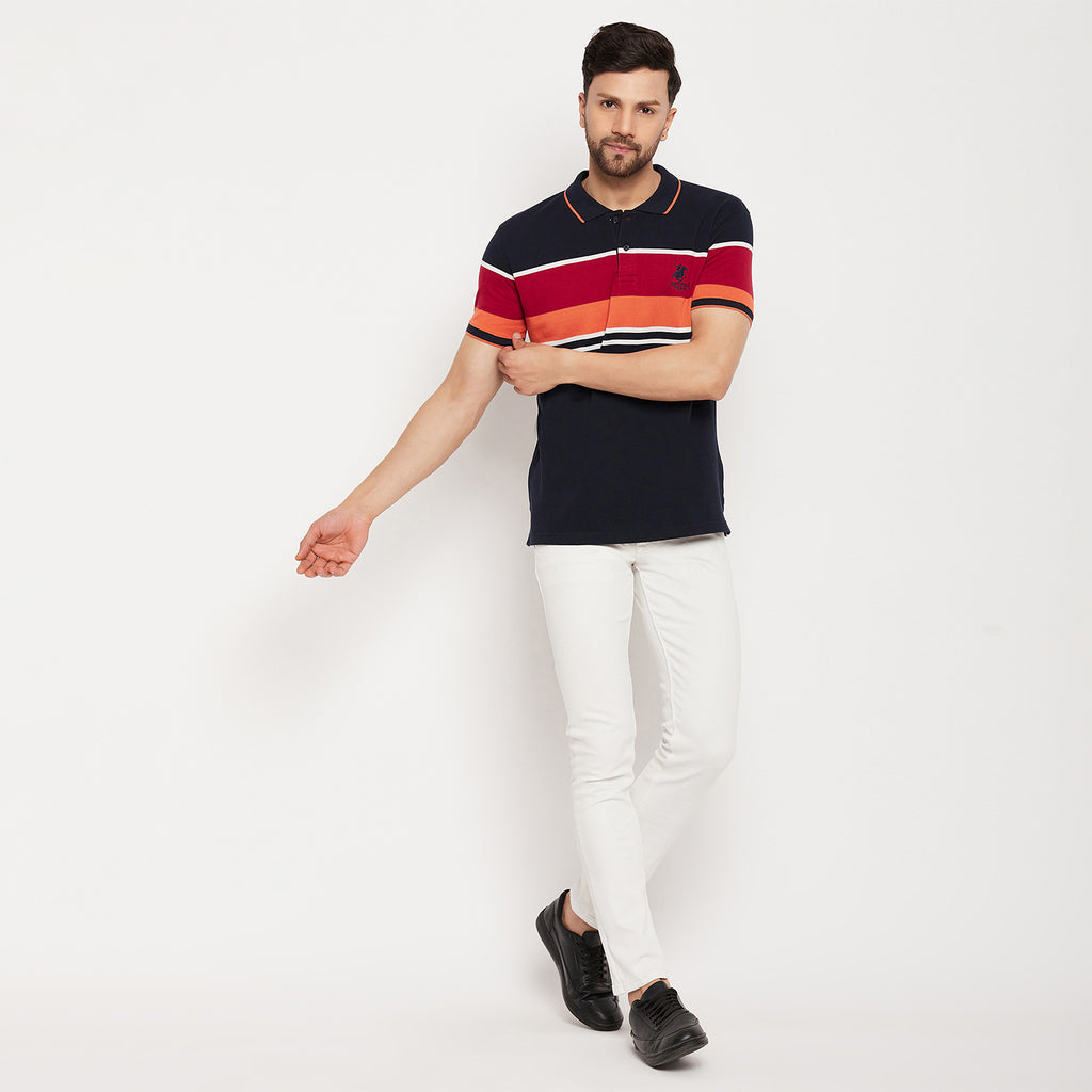 Duke Stardust Men Half Sleeve Cotton T-shirt (1077)