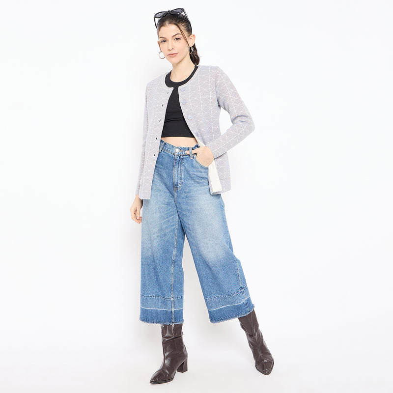 Duke Urban Women Full Sleeve Front Open Sweater (SDS1285)