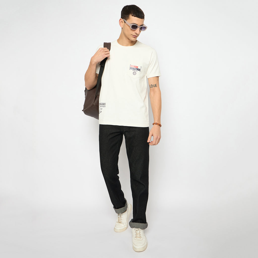 Duke Urban Men Half Sleeve Cotton Tshirt (LF7307)