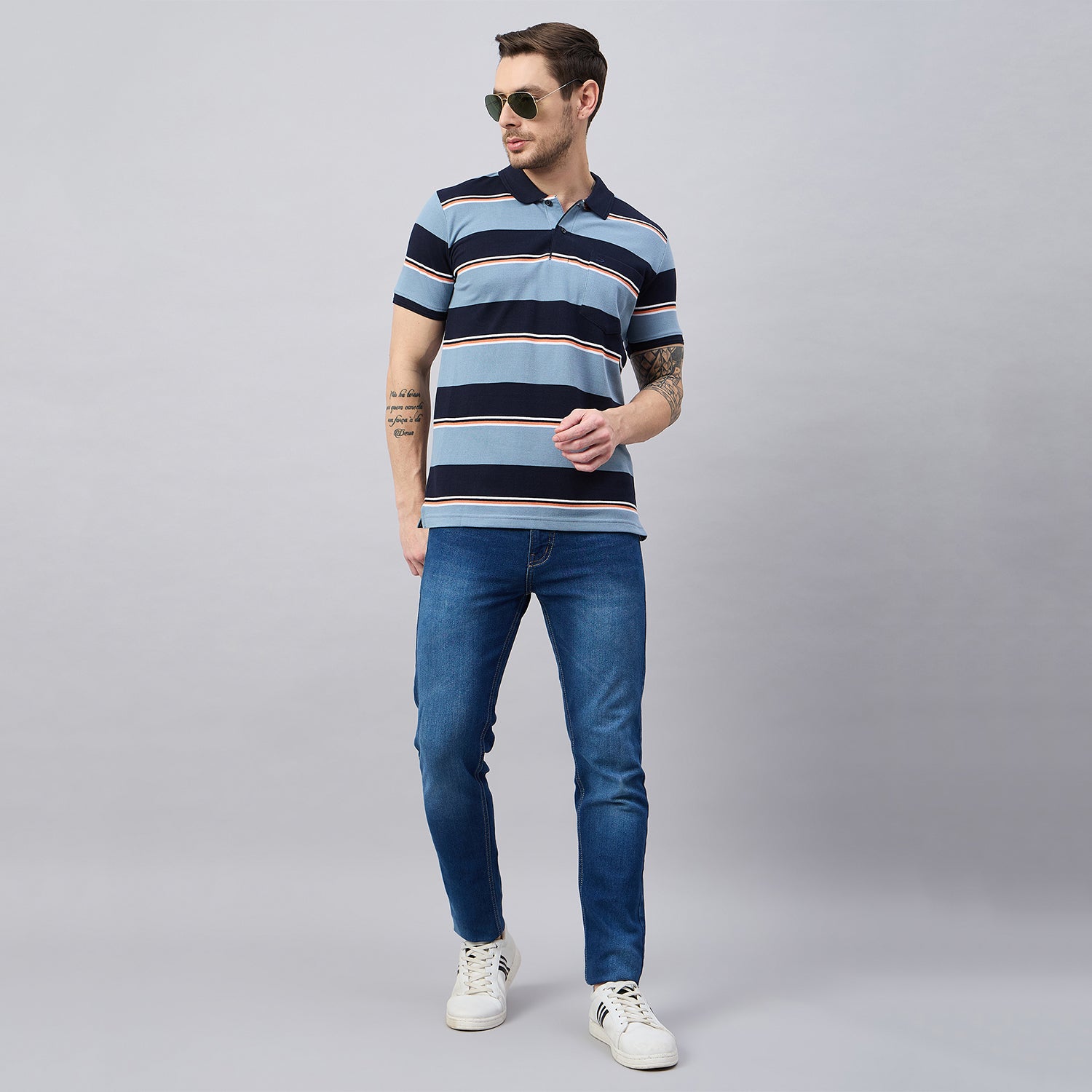 Duke Urban Men Half Sleeve Cotton Polo Tshirt (ON3127)