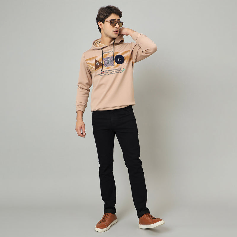 Duke Urban Men Hooded Regular Sweatshirt (LF6443)