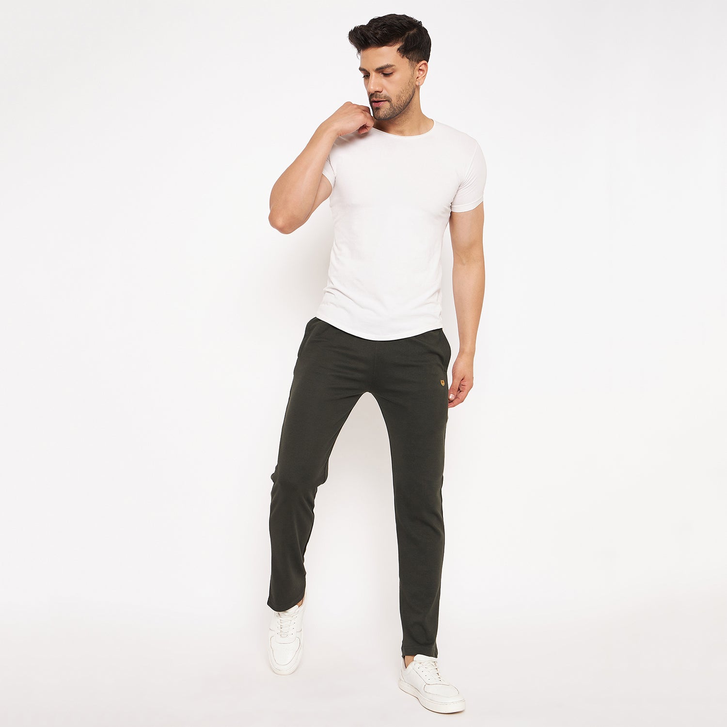 Duke Stardust Men Solid Track Pant (LF5660R)