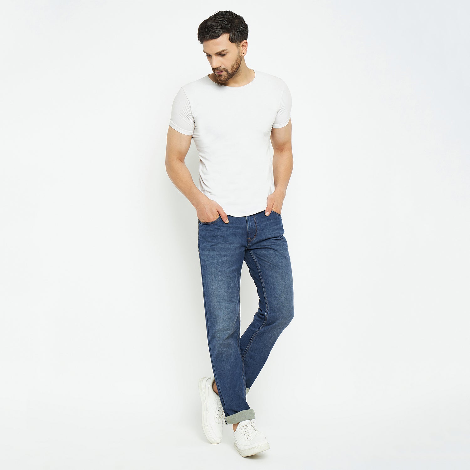 Duke Urban Men Slim Fit Stretchable jeans (SDD5641C)