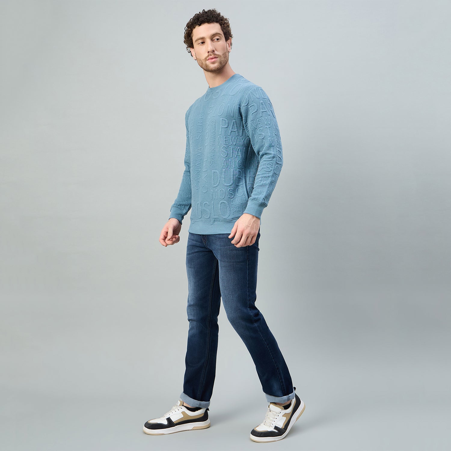 Duke Urban Men Comfort Fit Designer Jeans (MSD5919C)