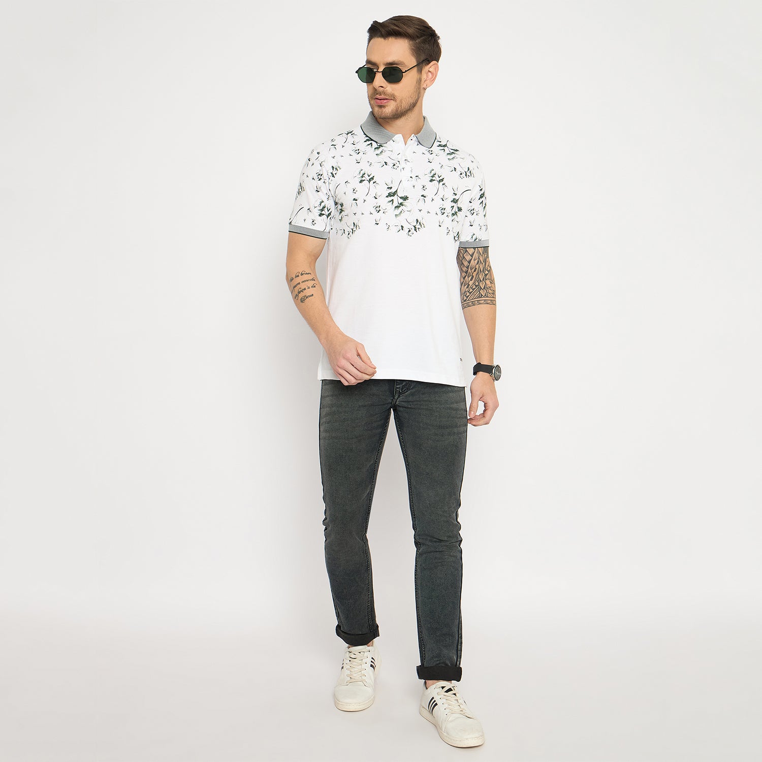 Duke Urban Men Half Sleeve Cotton Polo Tshirt (LF7406)