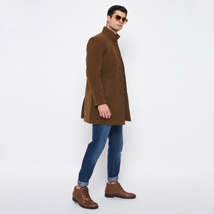 Duke Stardust Men Full Sleeve Long Coat (SDZ3099)