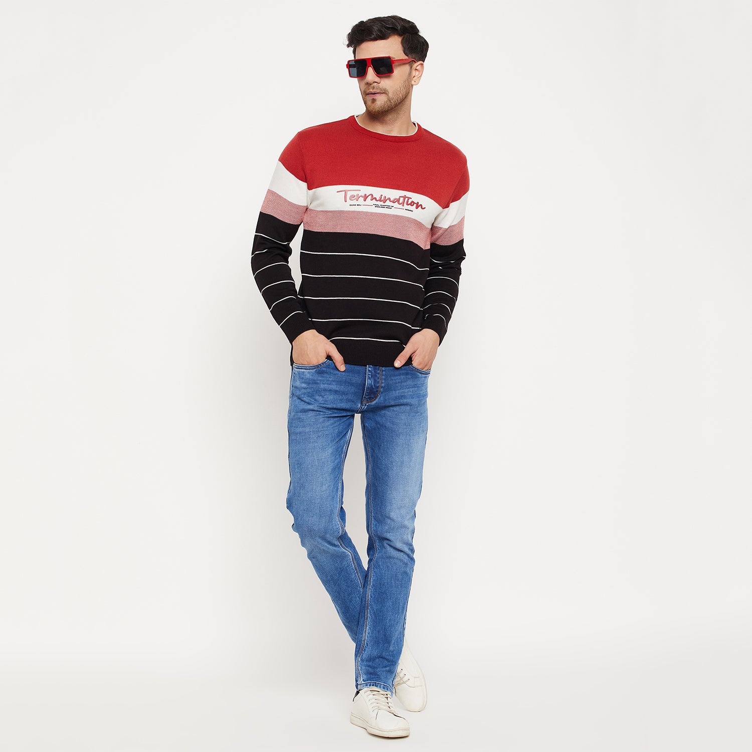 Duke Urban Men Full Sleeve Round Neck Pullover (SDS2103)